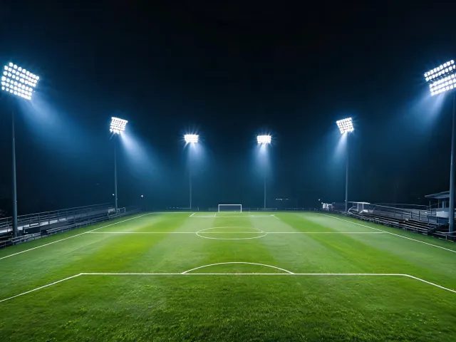 Sports field floodlighting